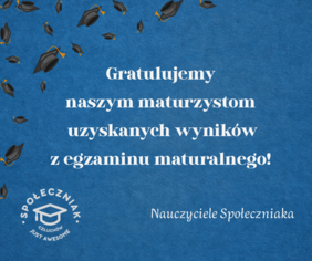 Gratulacje dla maturzystów 